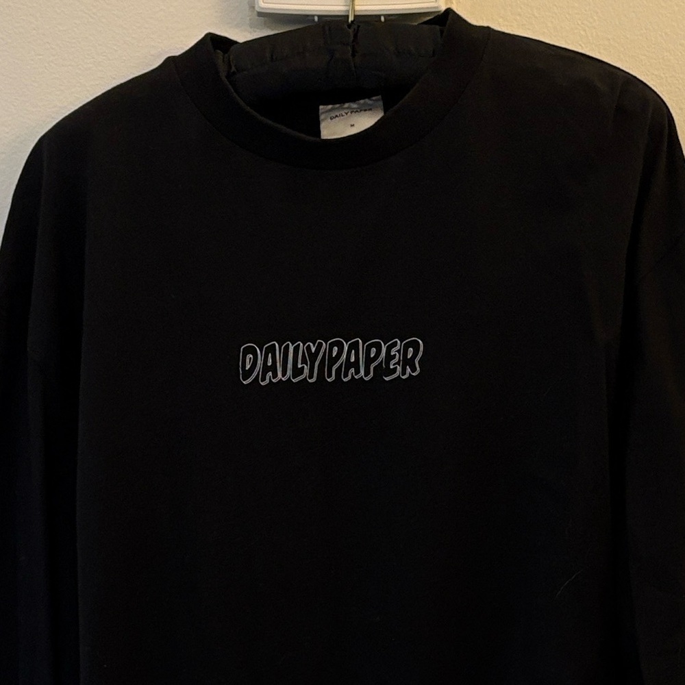 Daily Paper Classic Black Tee